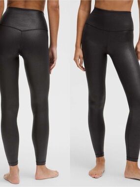Lululemon Align High-Rise Ribbed Pant Sz 8/28" *Shine